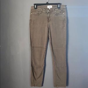Paige - dark green jeans